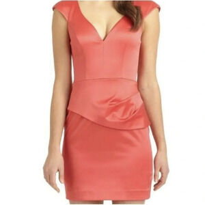Black Halo | Jackie Red Dame Cocktail Formal Dress Size 8 Medium M NWT